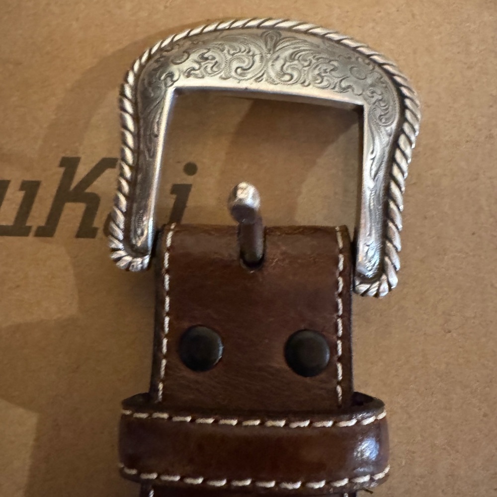 NEW Nocona Belt Co Genuine Leather Belt, size 36